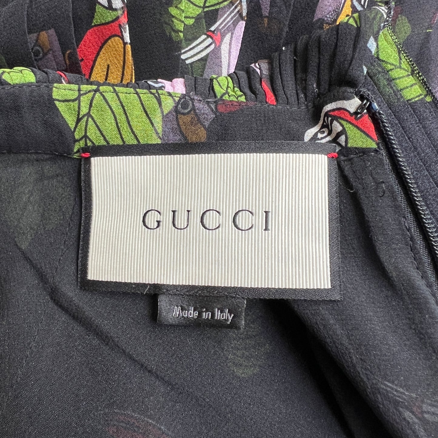 Black Silk Dress - M