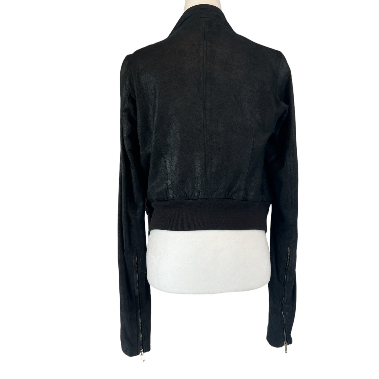 Black Suede Jacket - XS