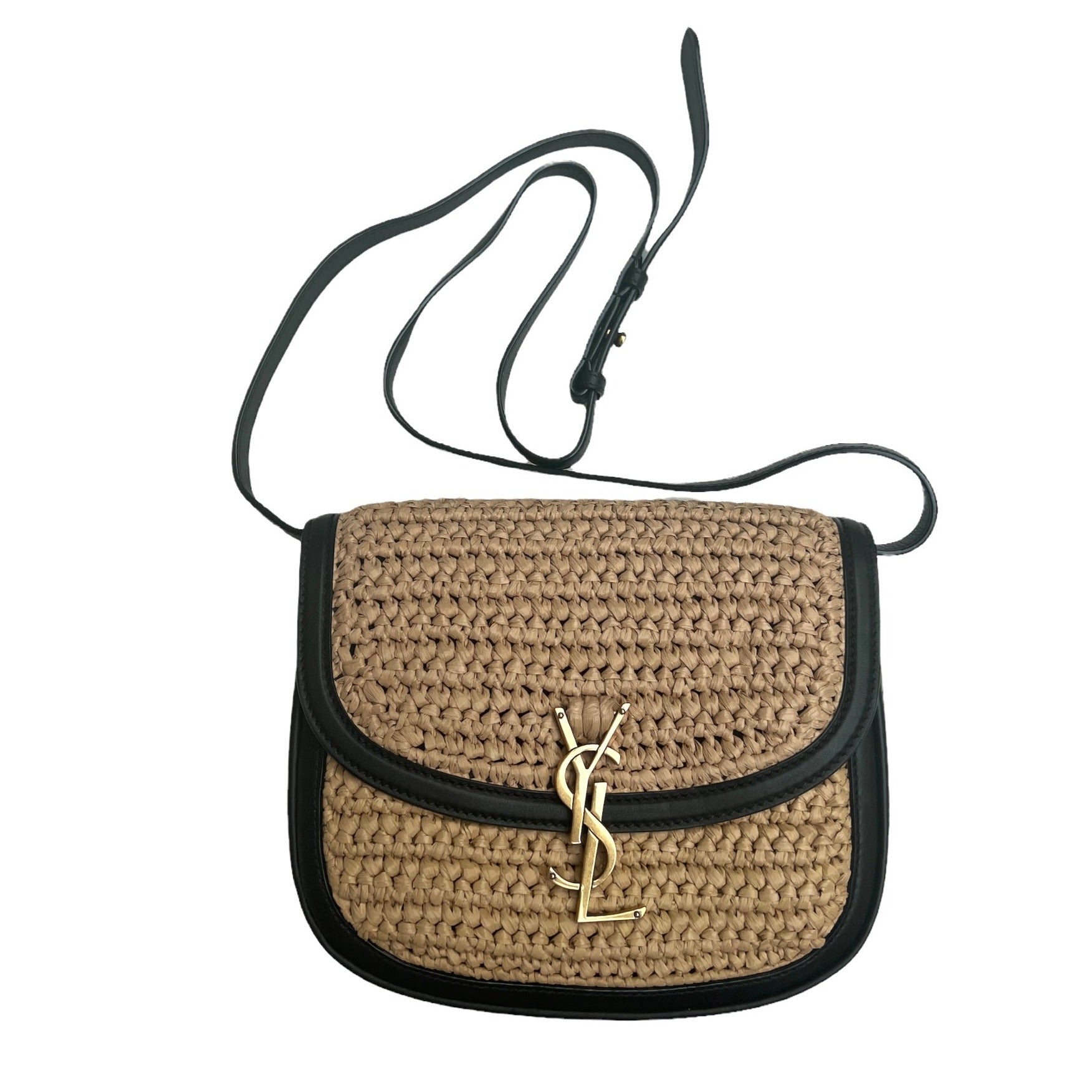 Ink + Alloy Kai Striped Raffia Crossbody