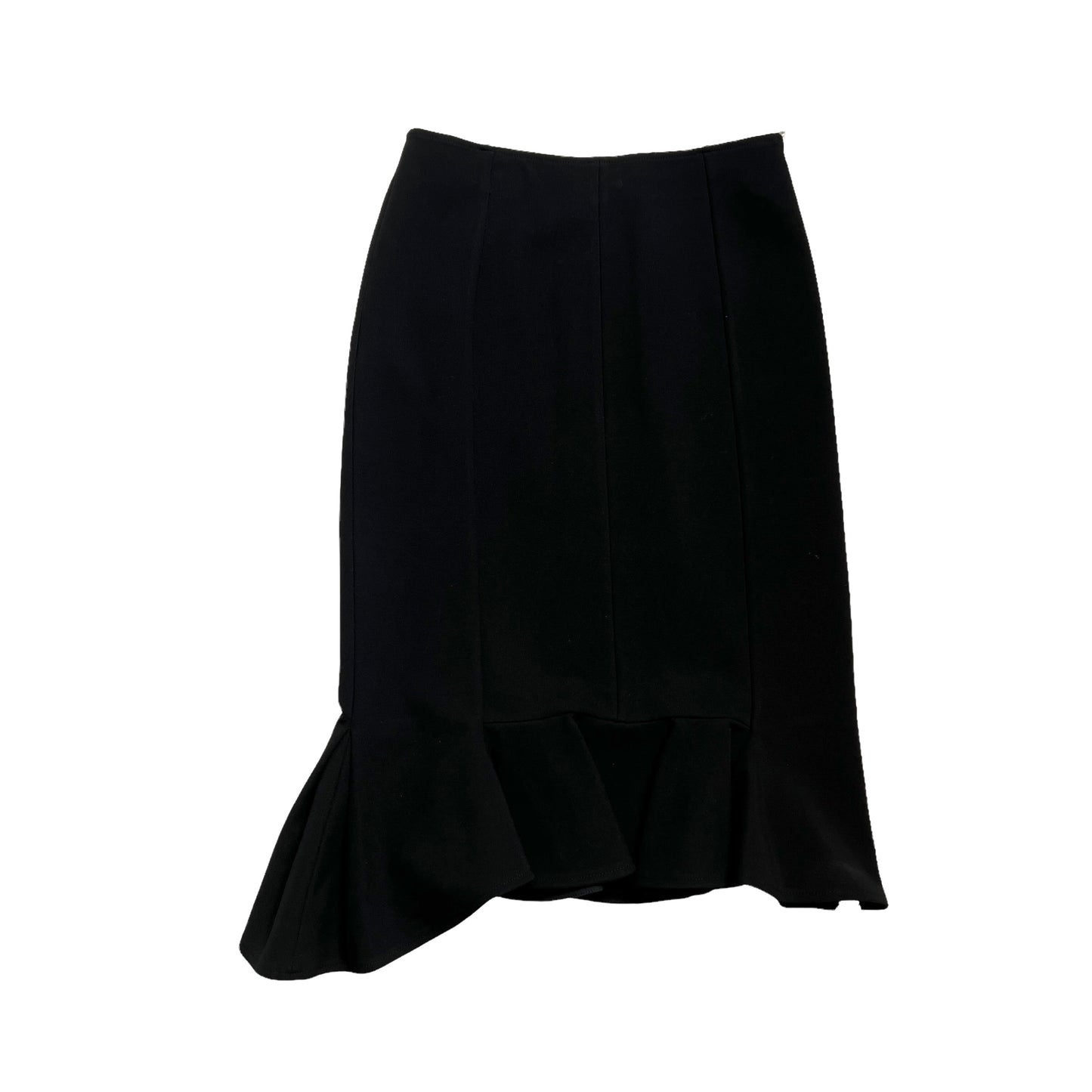 Black Skirt with Zipper - M