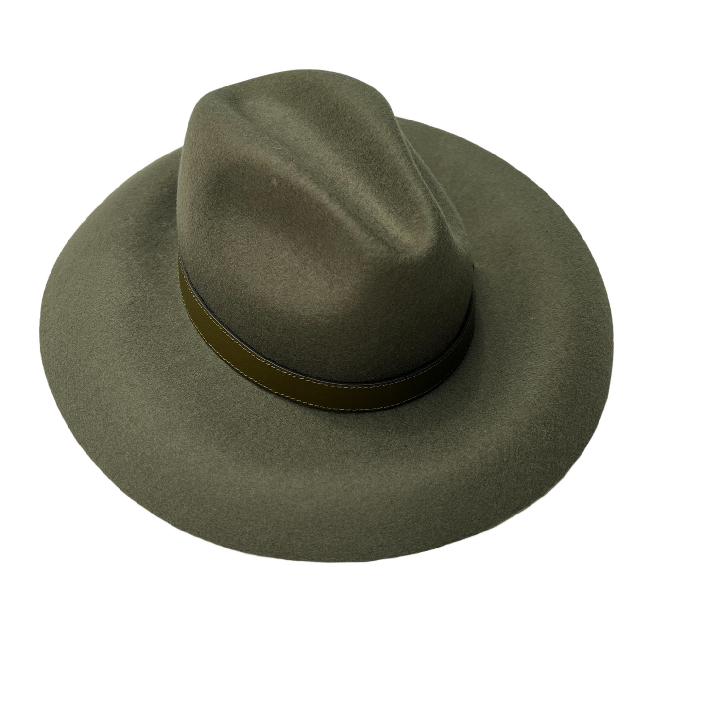 Kaki Felt Hat - XS