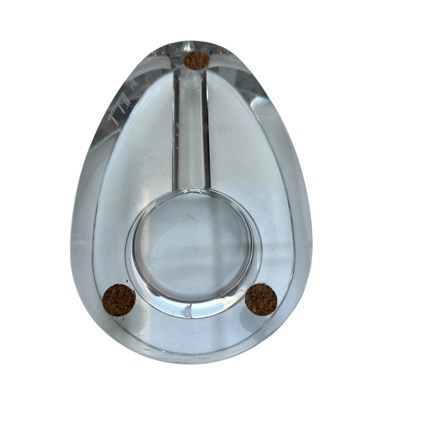 Vintage Glass Cigar Tray