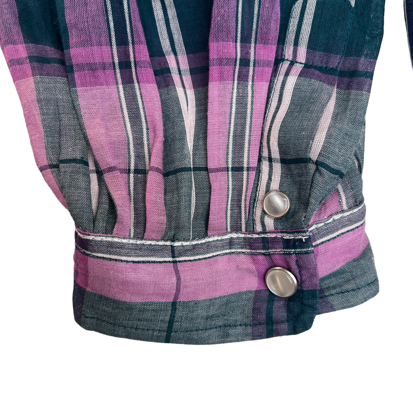 Purple Checker Shirt - L