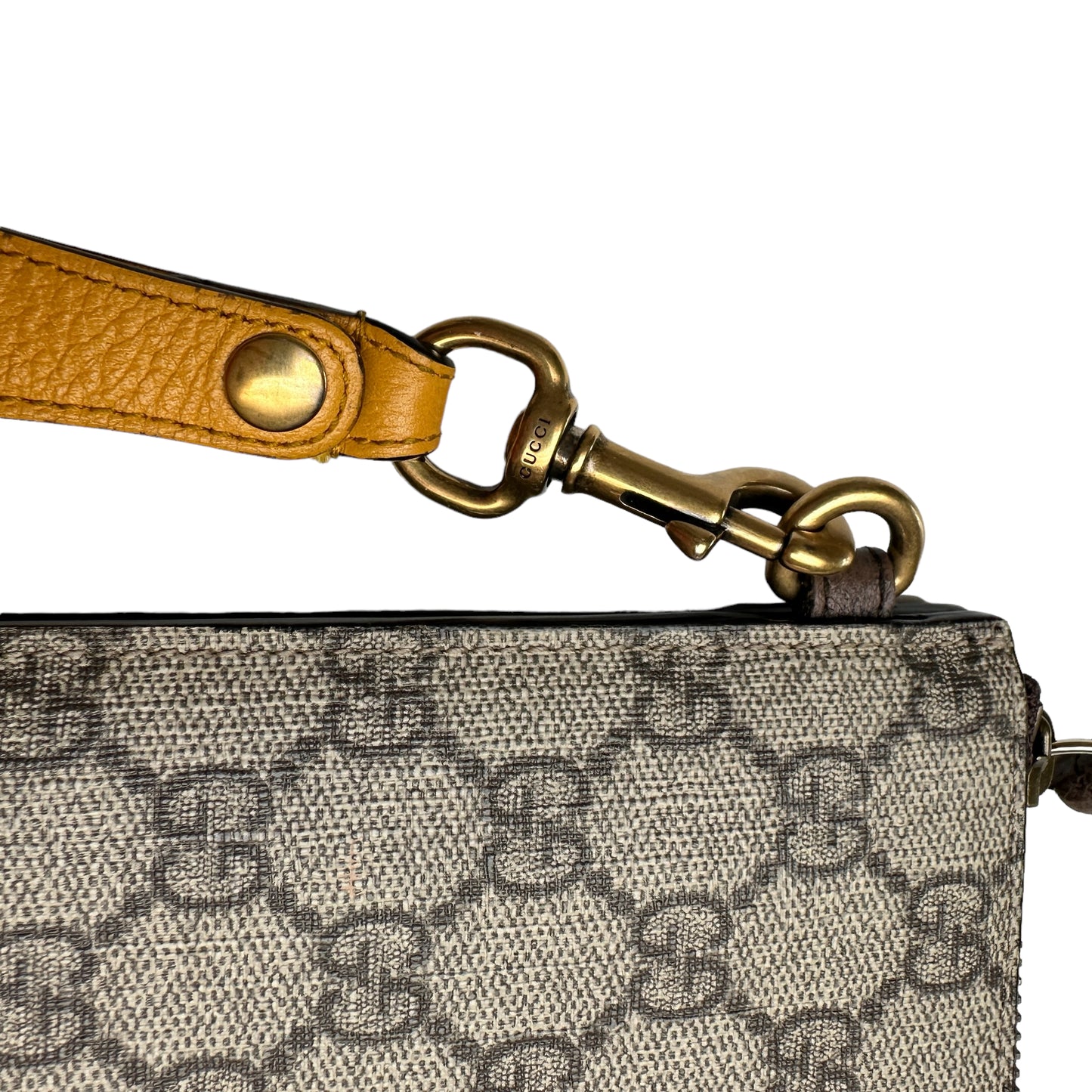 Tiger Monogram Clutch