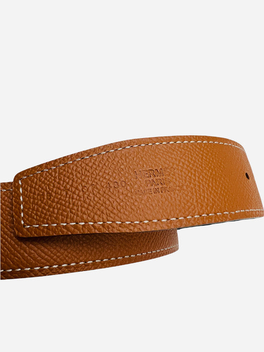 Reversible Leather Belt - 85