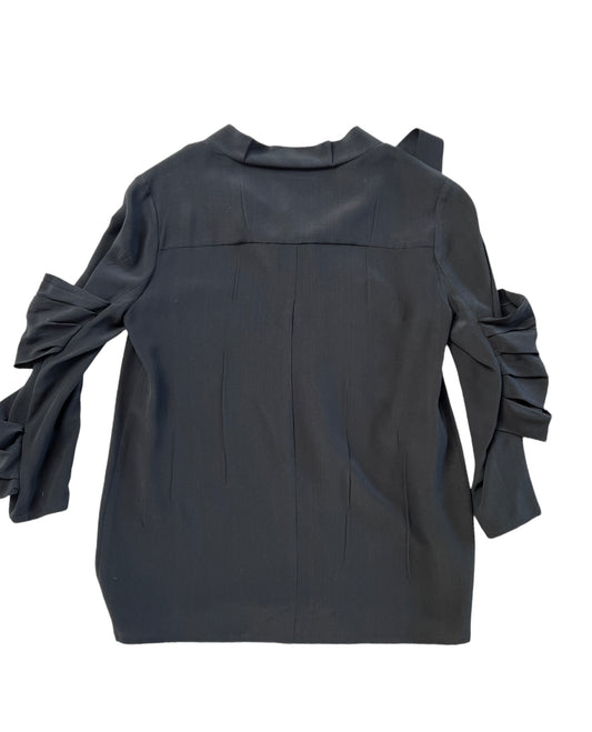 Crewneck Black Blouse - S