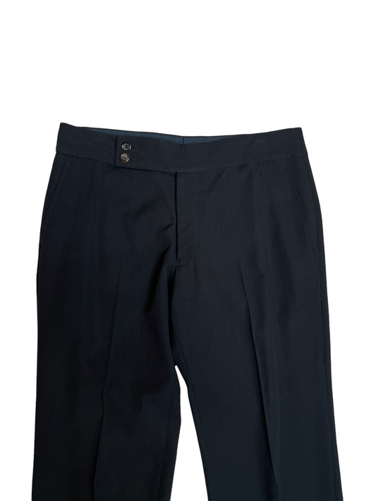 Black wool pants - M