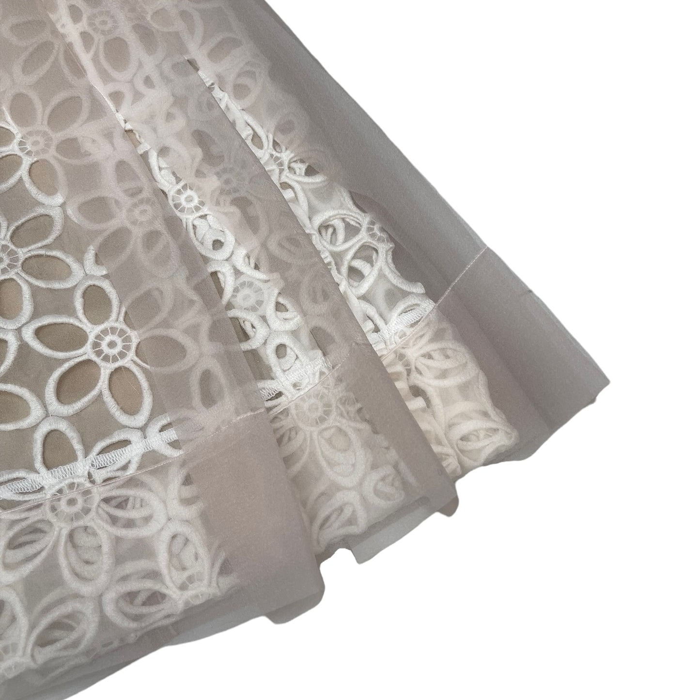 Light Pink Lace Skirt - XS