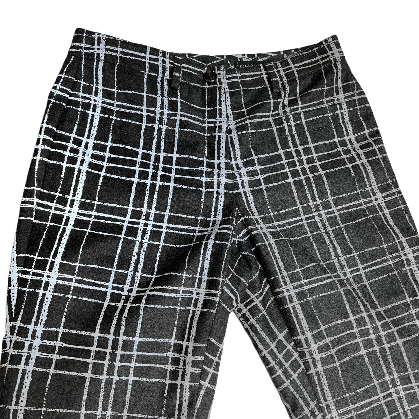 Phosporescent Checkers Pants - S