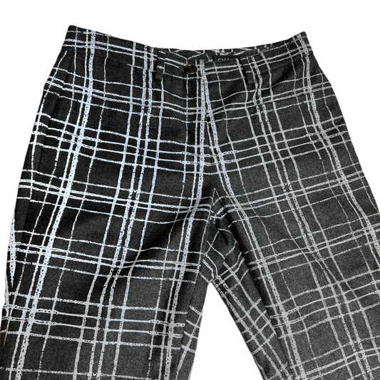 Phosporescent Checkers Pants - S
