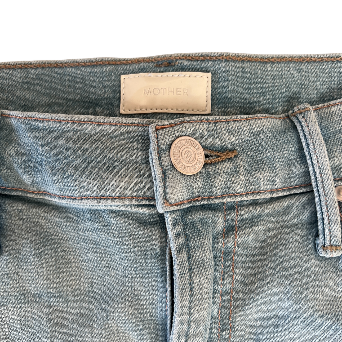 Light Blue Denim Skirt - 27