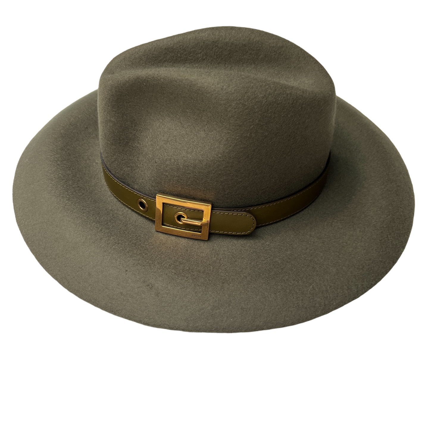 Kaki Felt Hat - XS