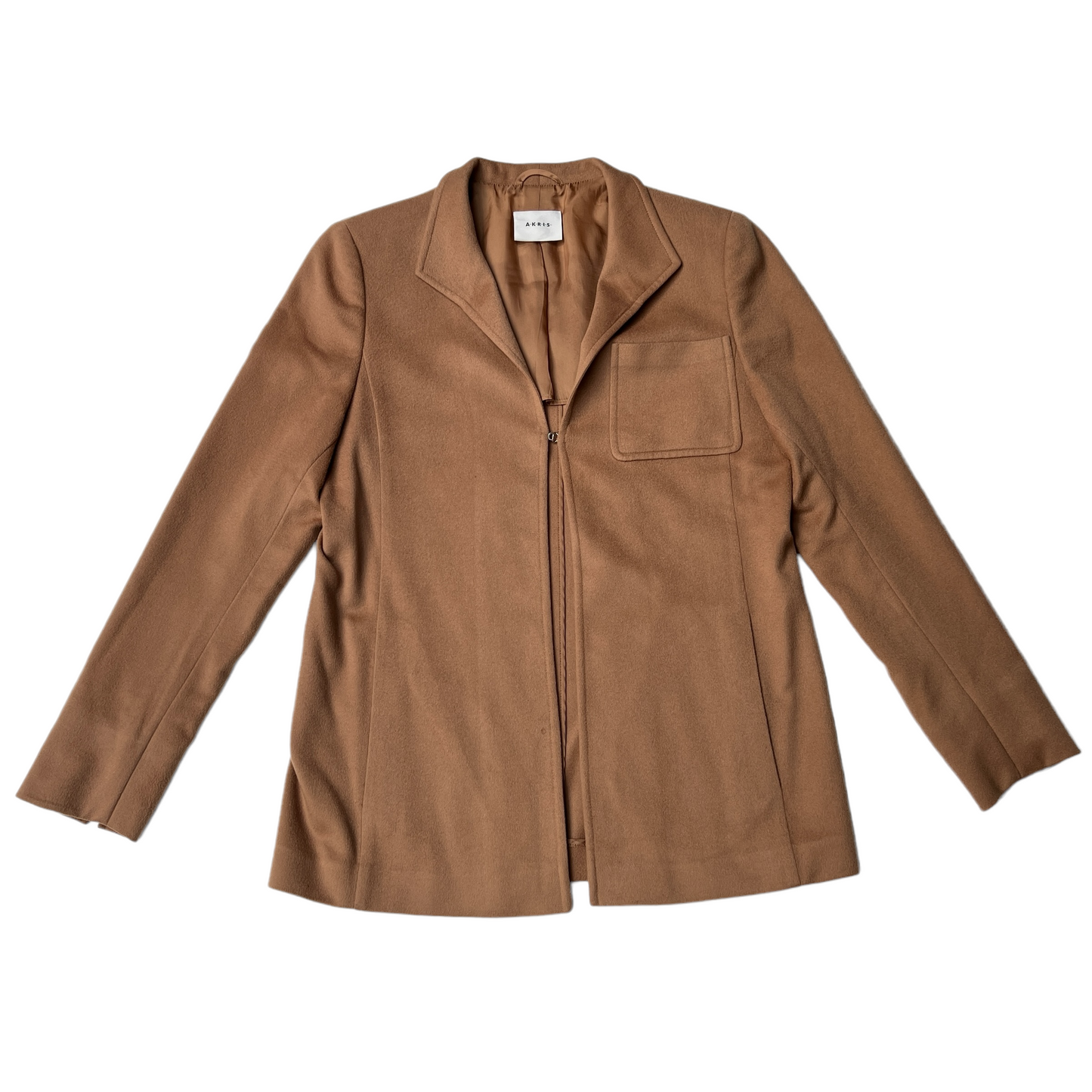 Tan Cashmere Blazer - S