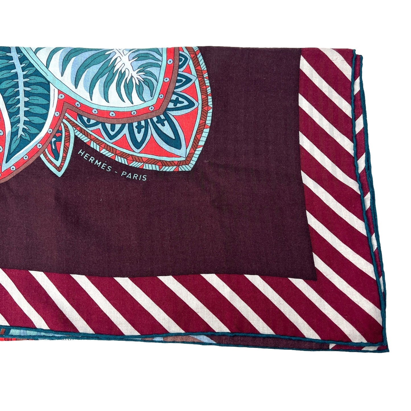 Burgundy Cashmere Shawl