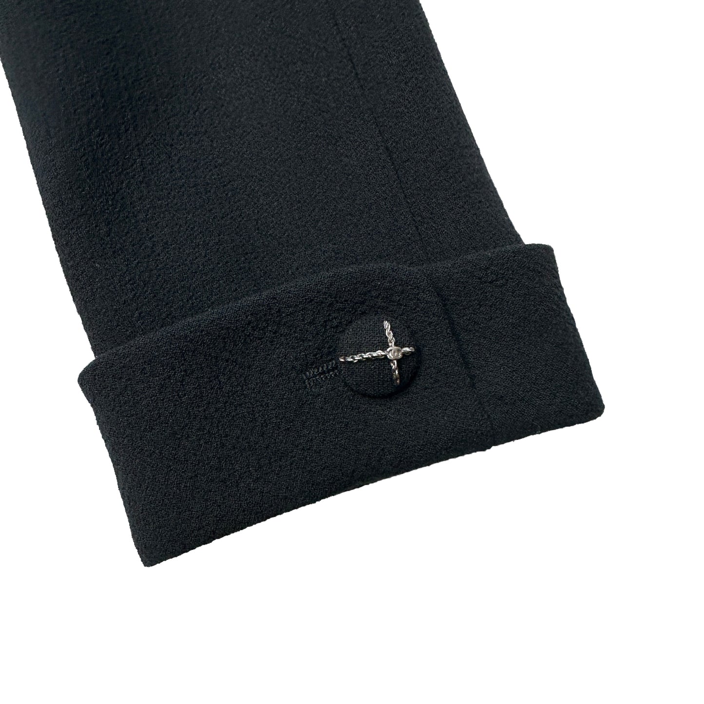 Black Blazer with Belt - S