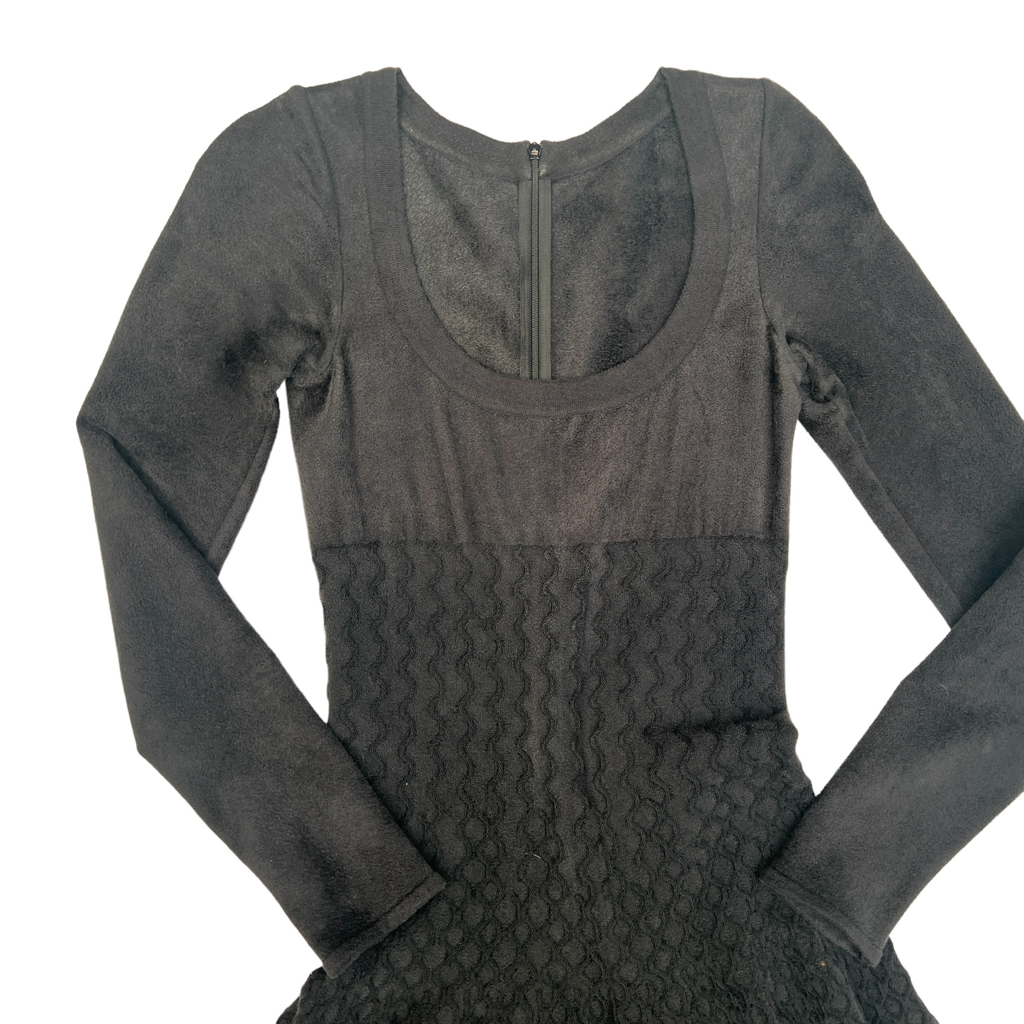 Black Soft Alaia Dress - S