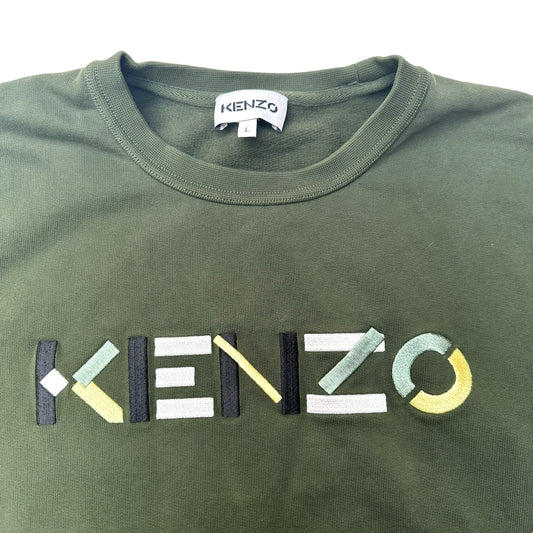 Kaki Green Sweatshirt - L