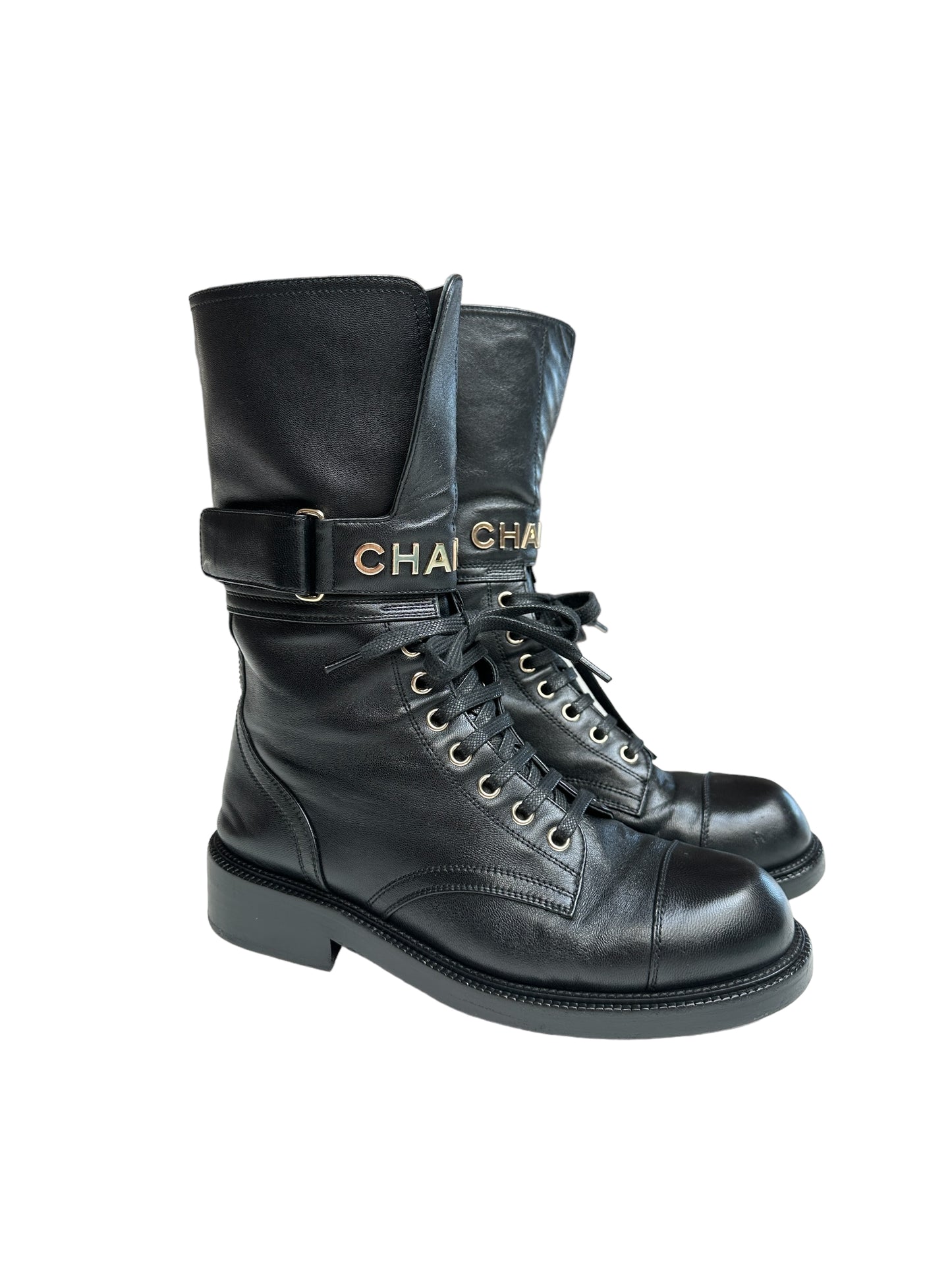 2022 Logo Combat Boots - 8