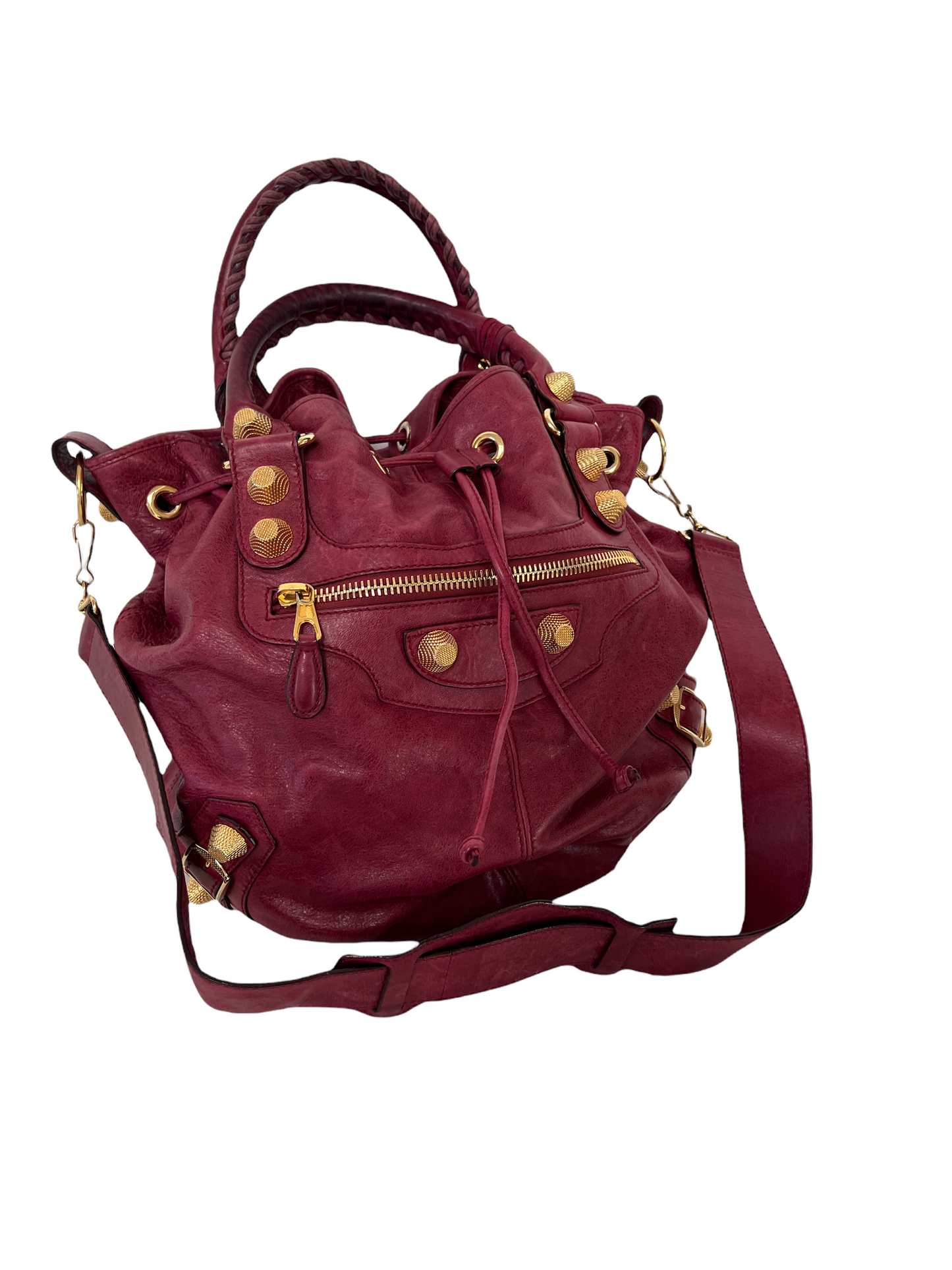 Burgundy Giant City Bucket