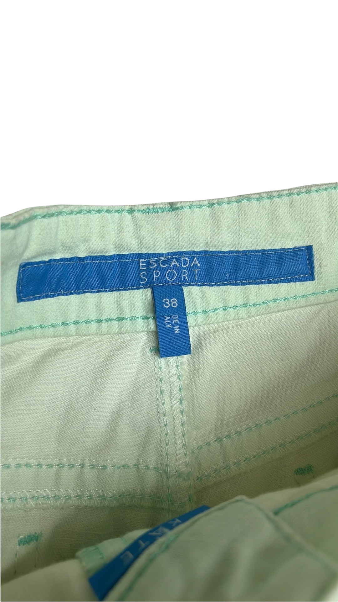 Vintage Light Green Jeans - 28