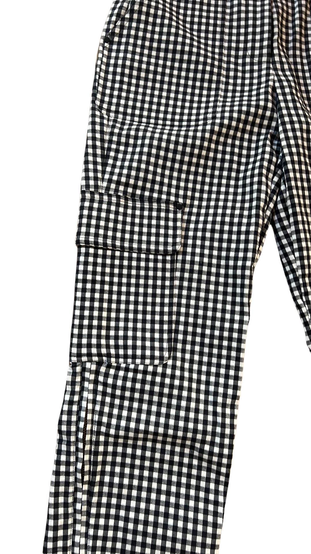 Black and WhiteCargo Pants - 2