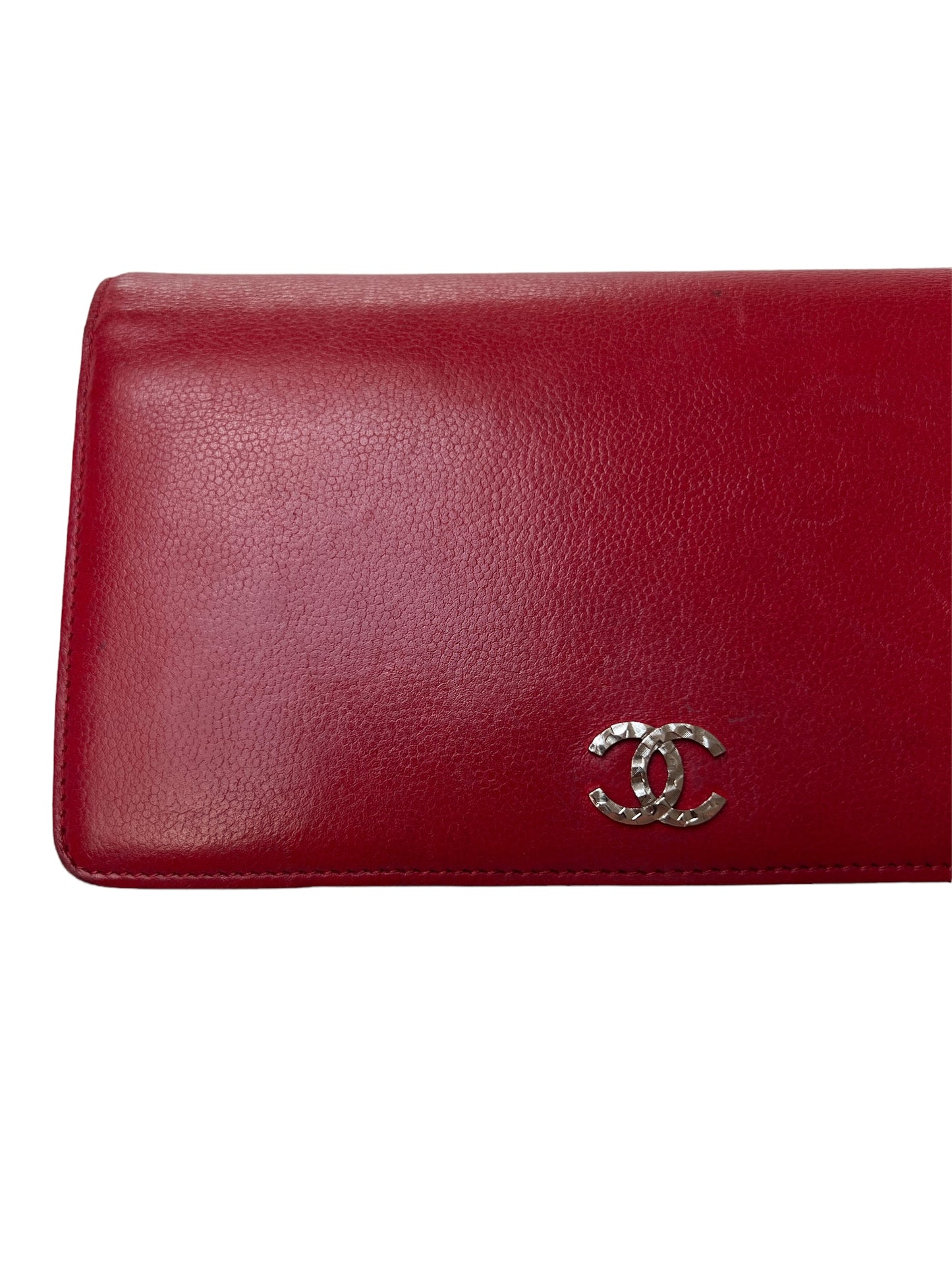 Red Leather Wallet