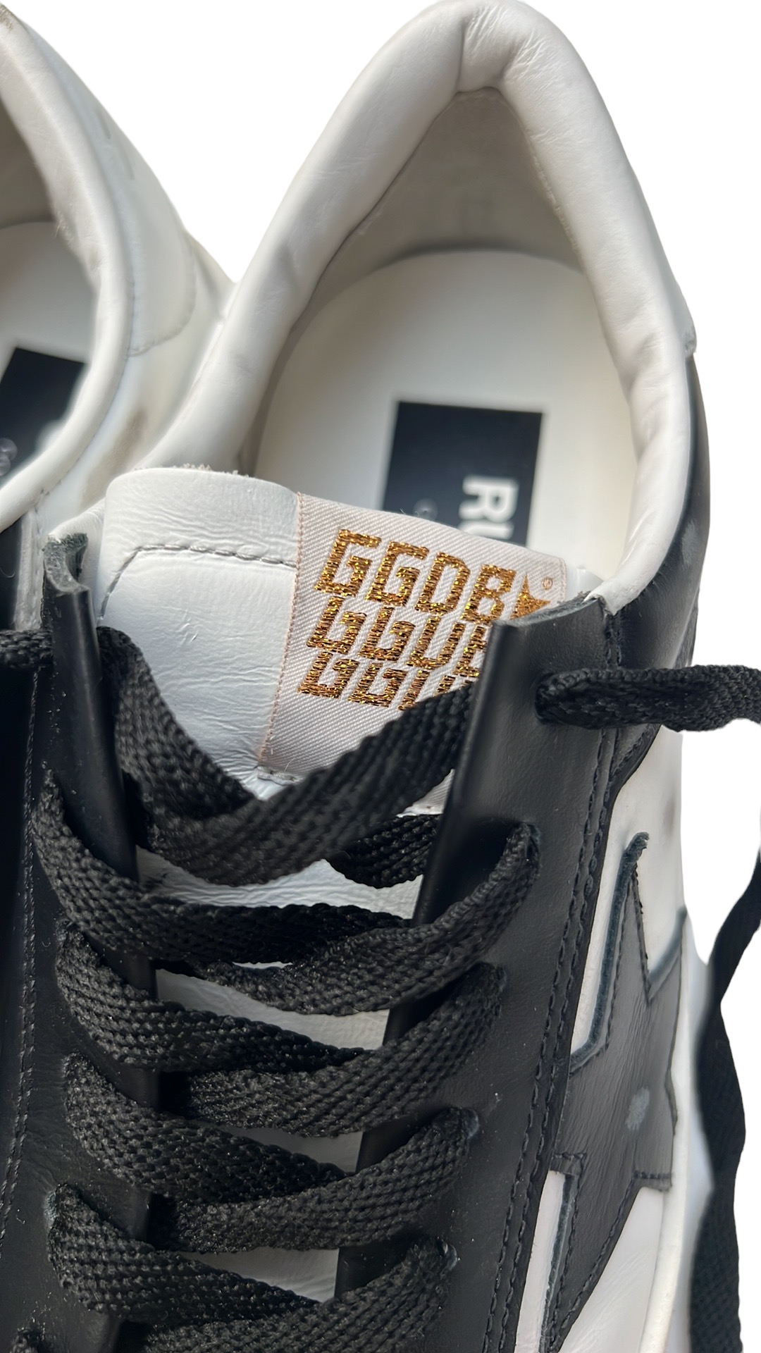 Stardan Black and White Sneakers - 8