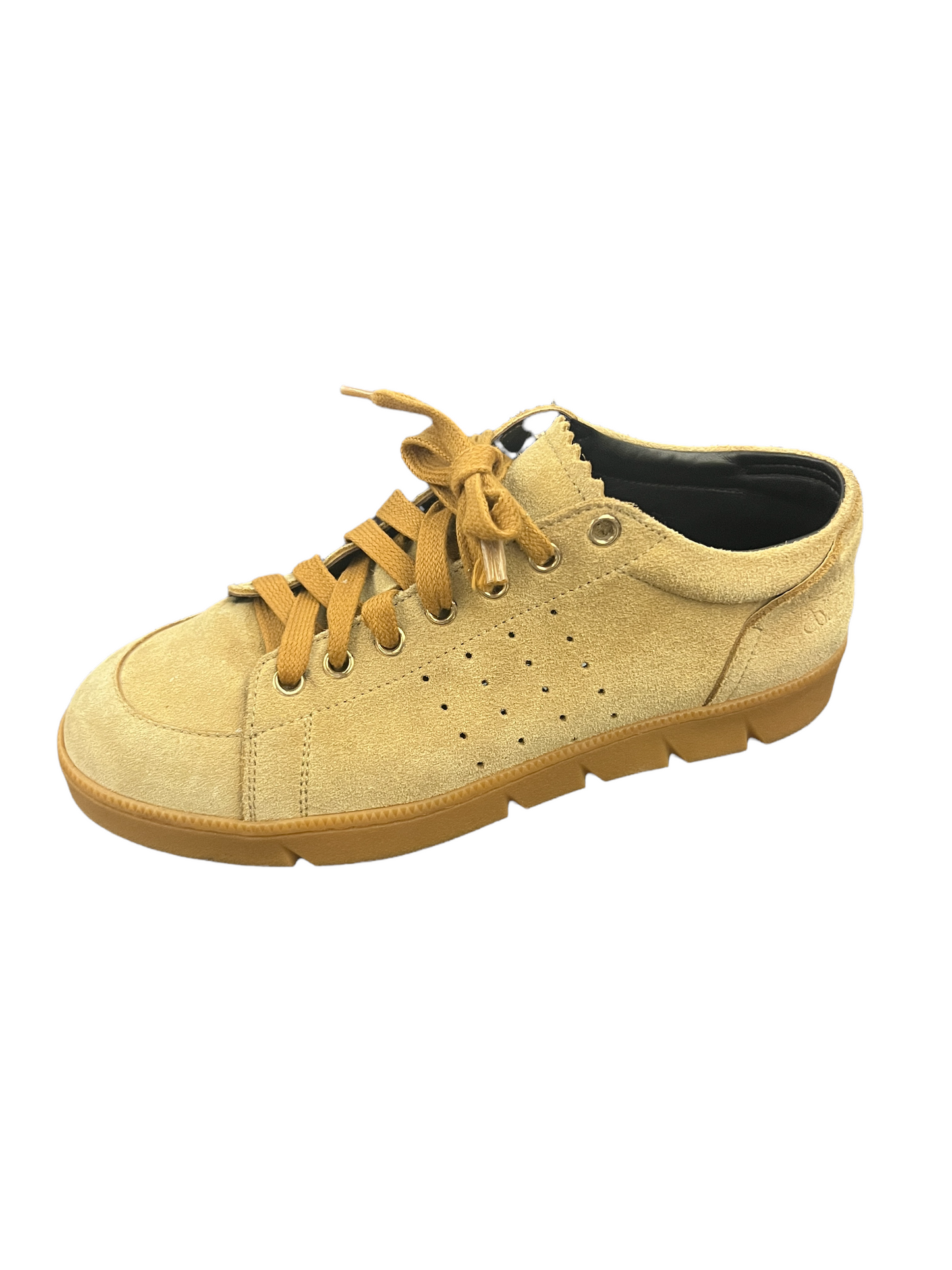 Camel Suede Sneakers - 7.5