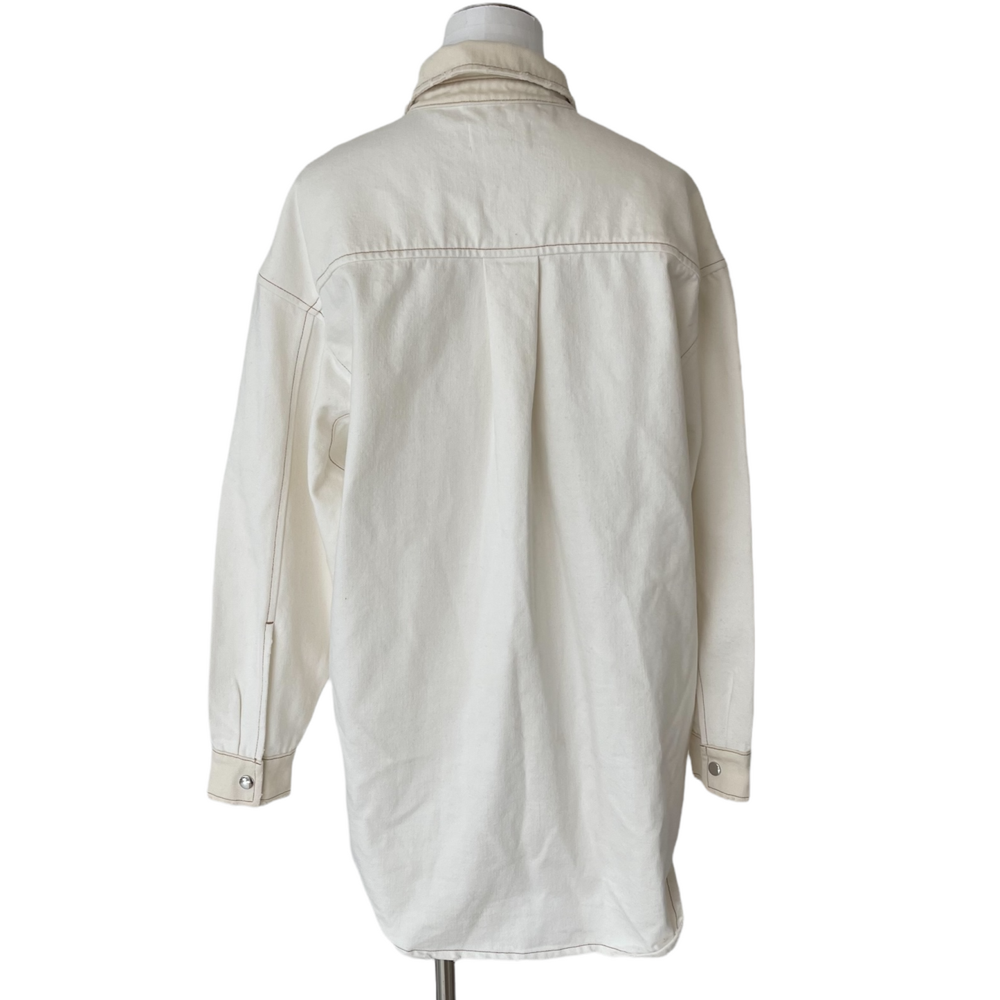 Cream Denim Jacket - XSS/XS