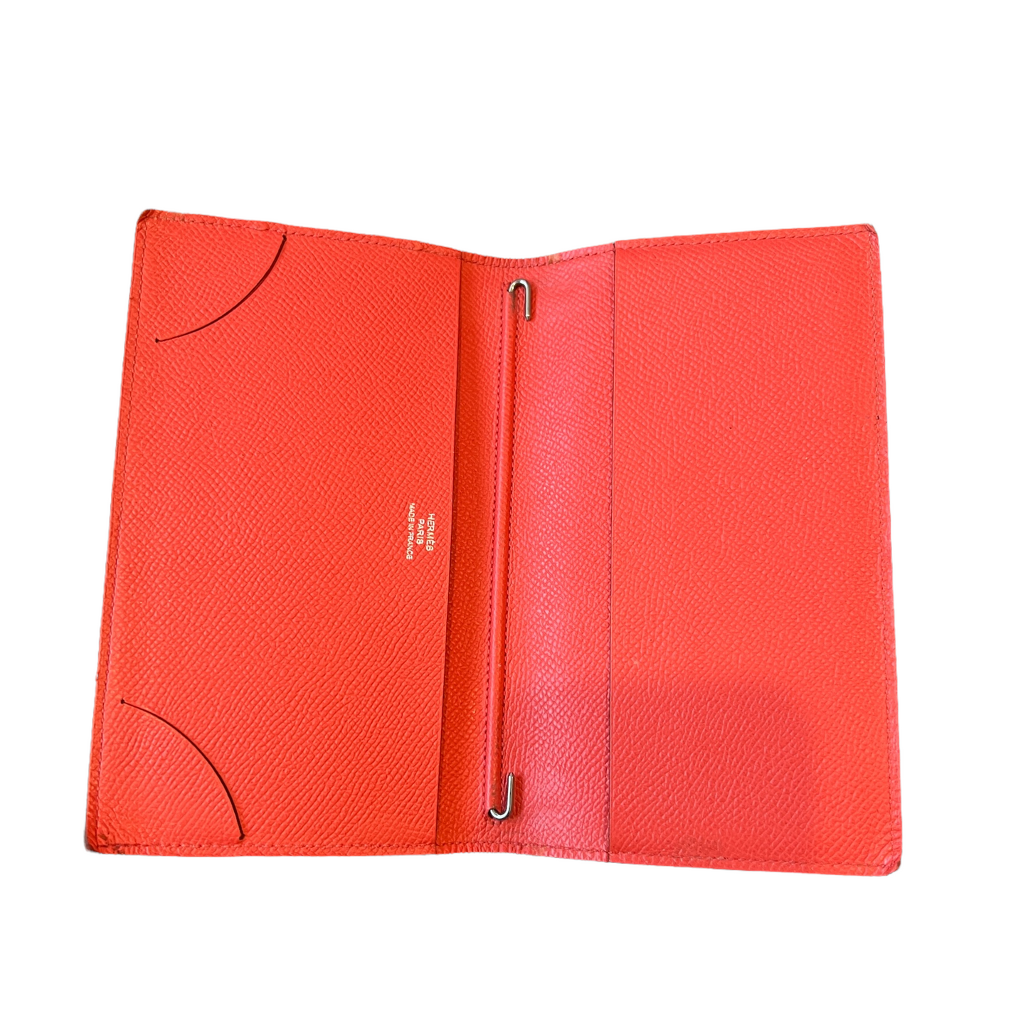 Red Epsom Leather Agenda Cover
