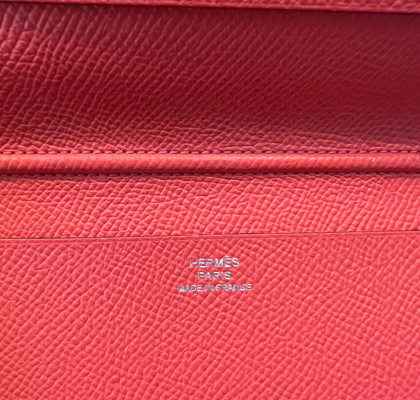 Red Epsom Leather Agenda Cover