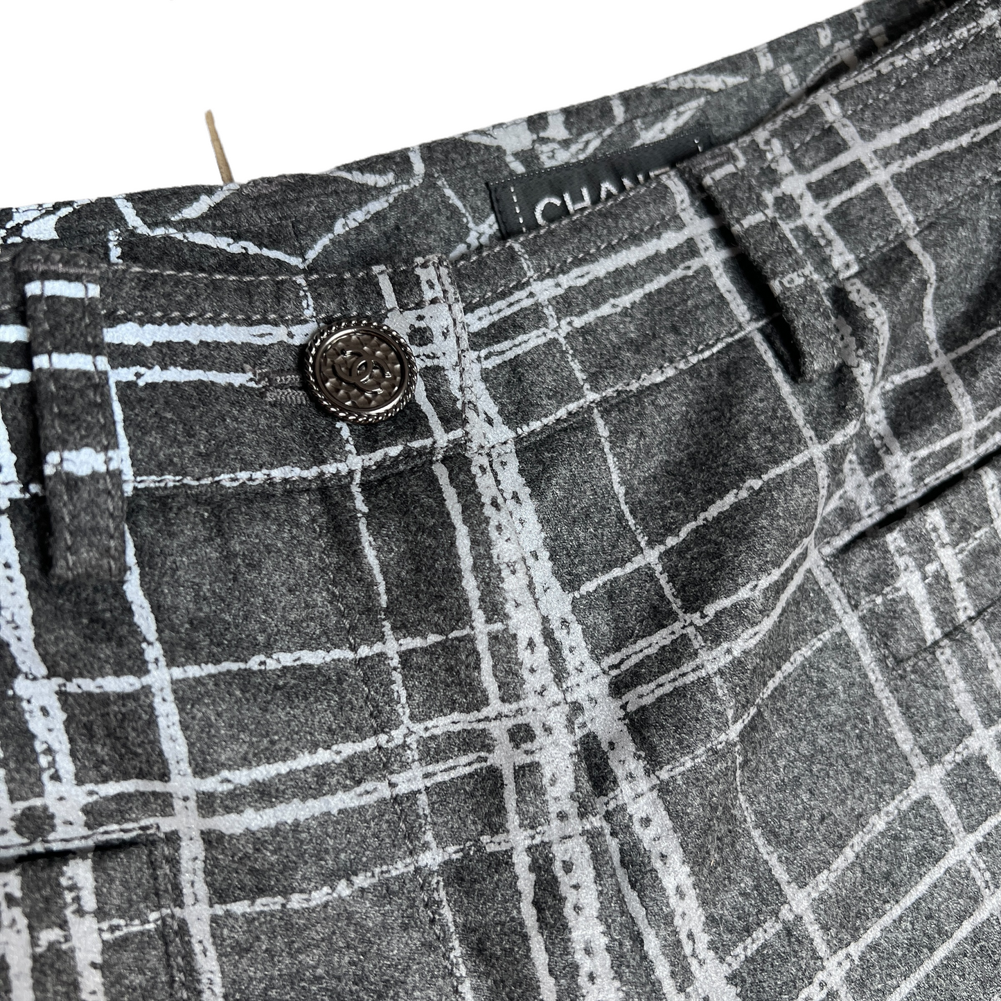 Phosporescent Checkers Pants - S