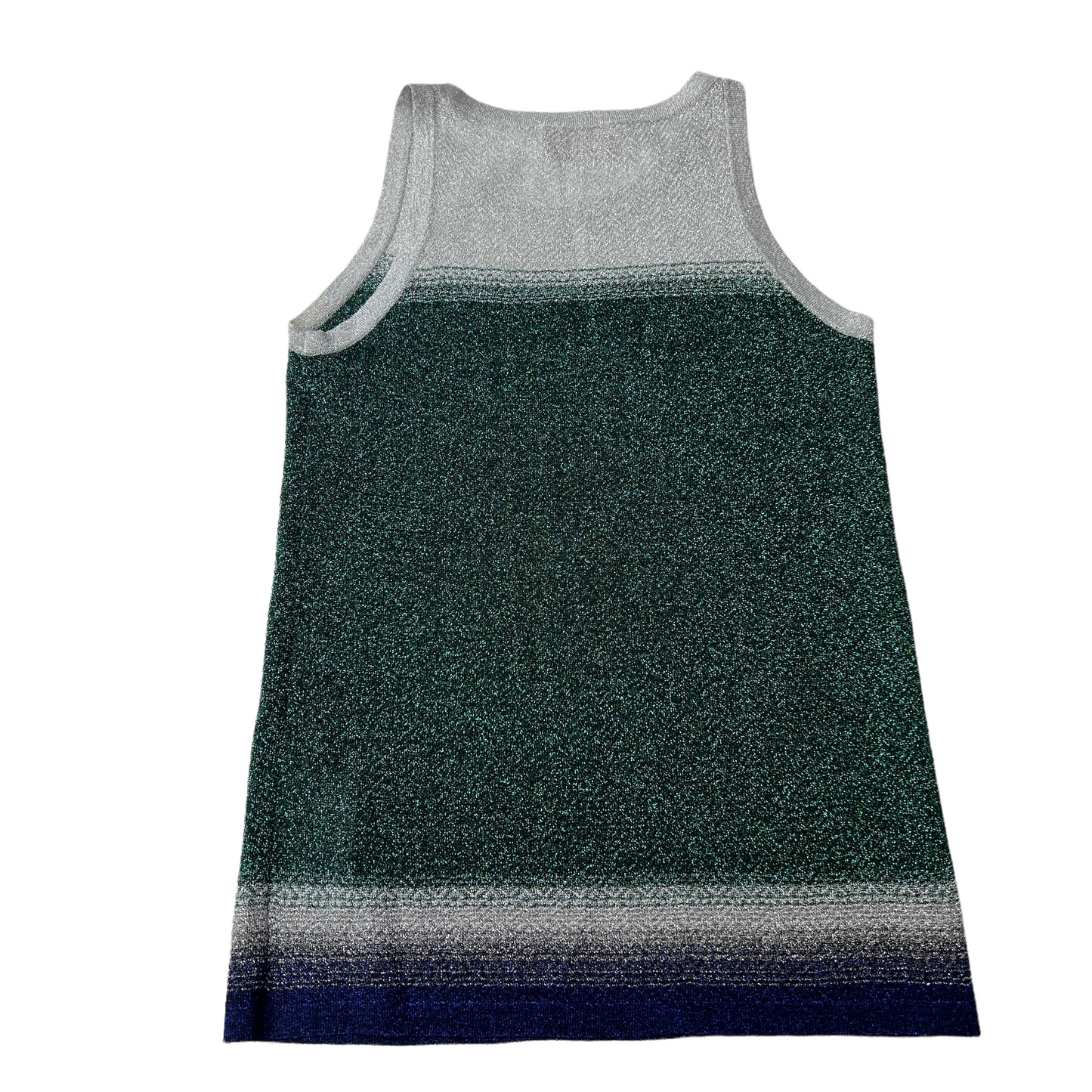 Metallic Fabric Tank Top - XS