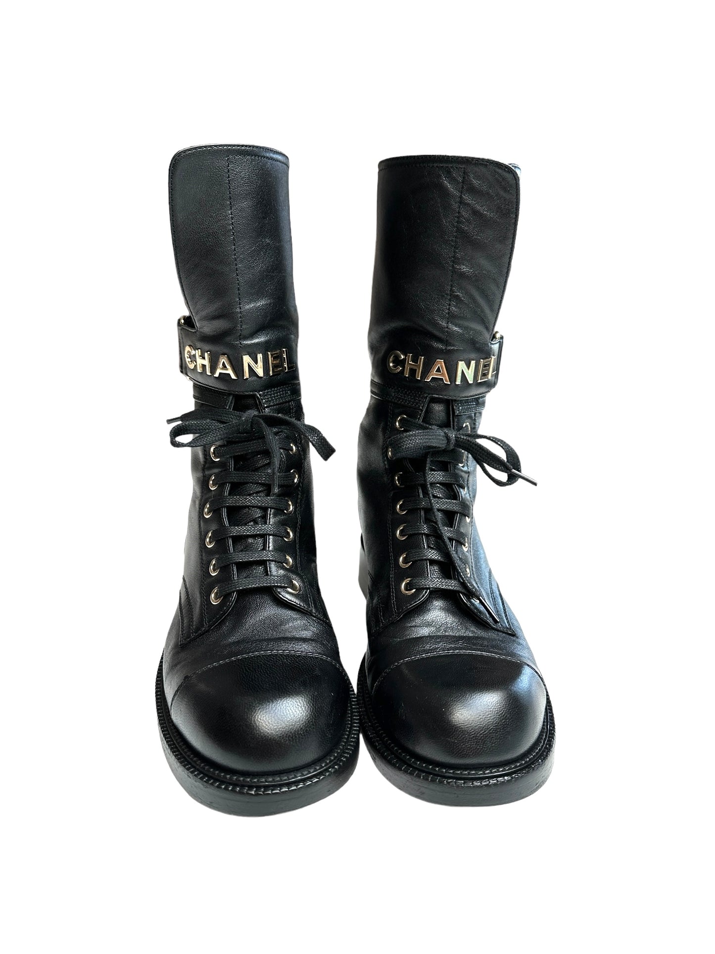 2022 Logo Combat Boots - 8