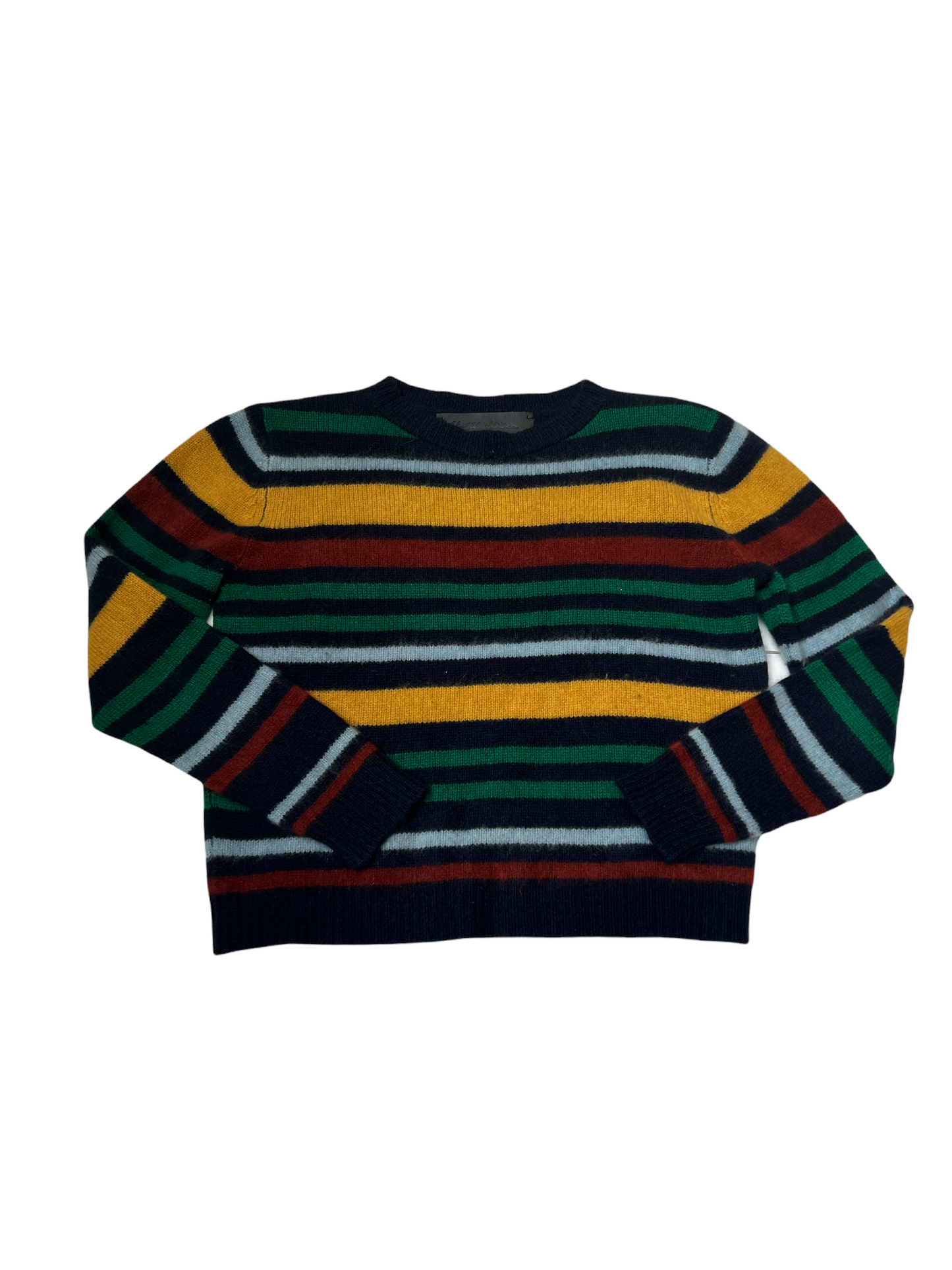Multicolor Striped Cashmere Sweater - M