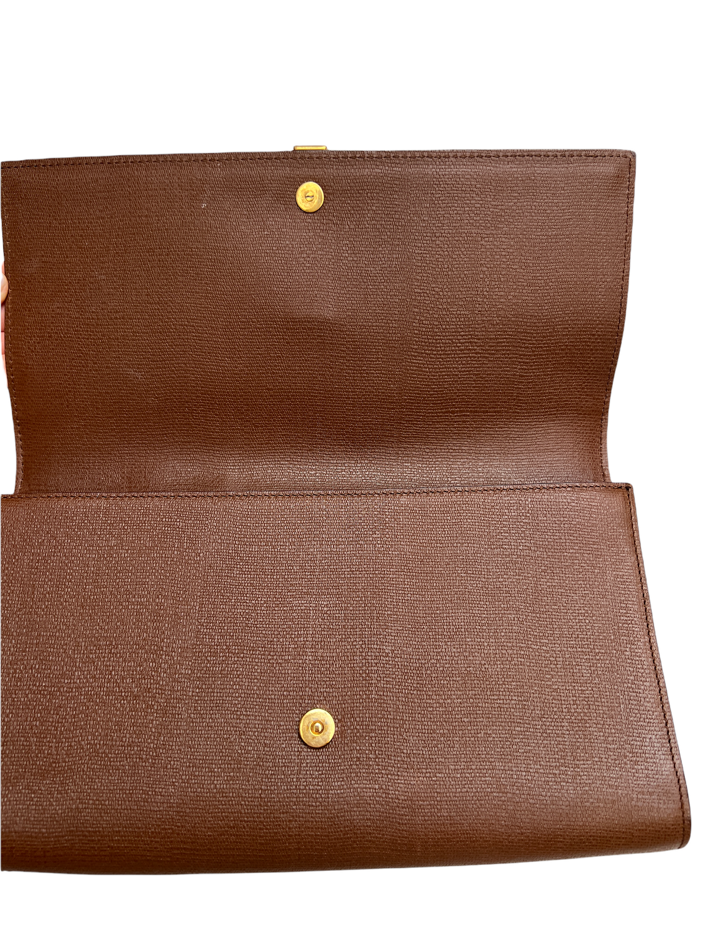Vintage Brown Clutch
