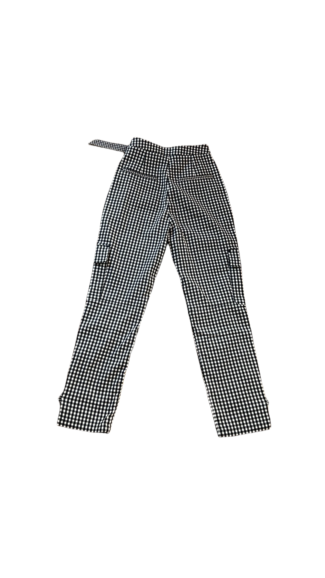 Black and WhiteCargo Pants - 2