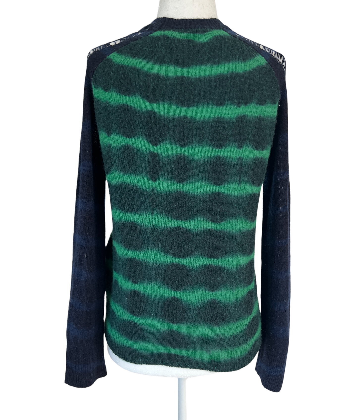 Tie Die Distressed Sweater - 0