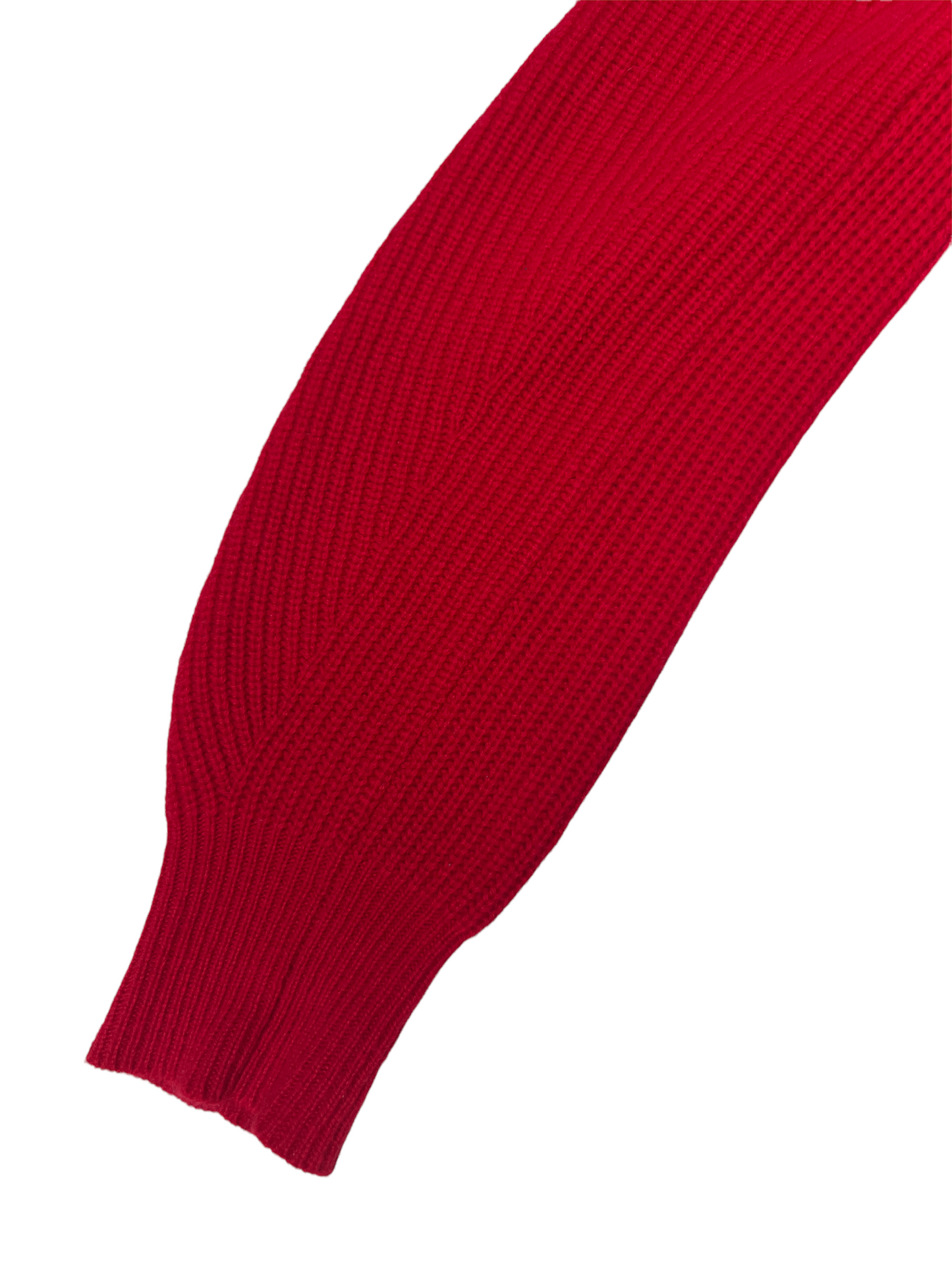 Red Cashmere Sweater - XS