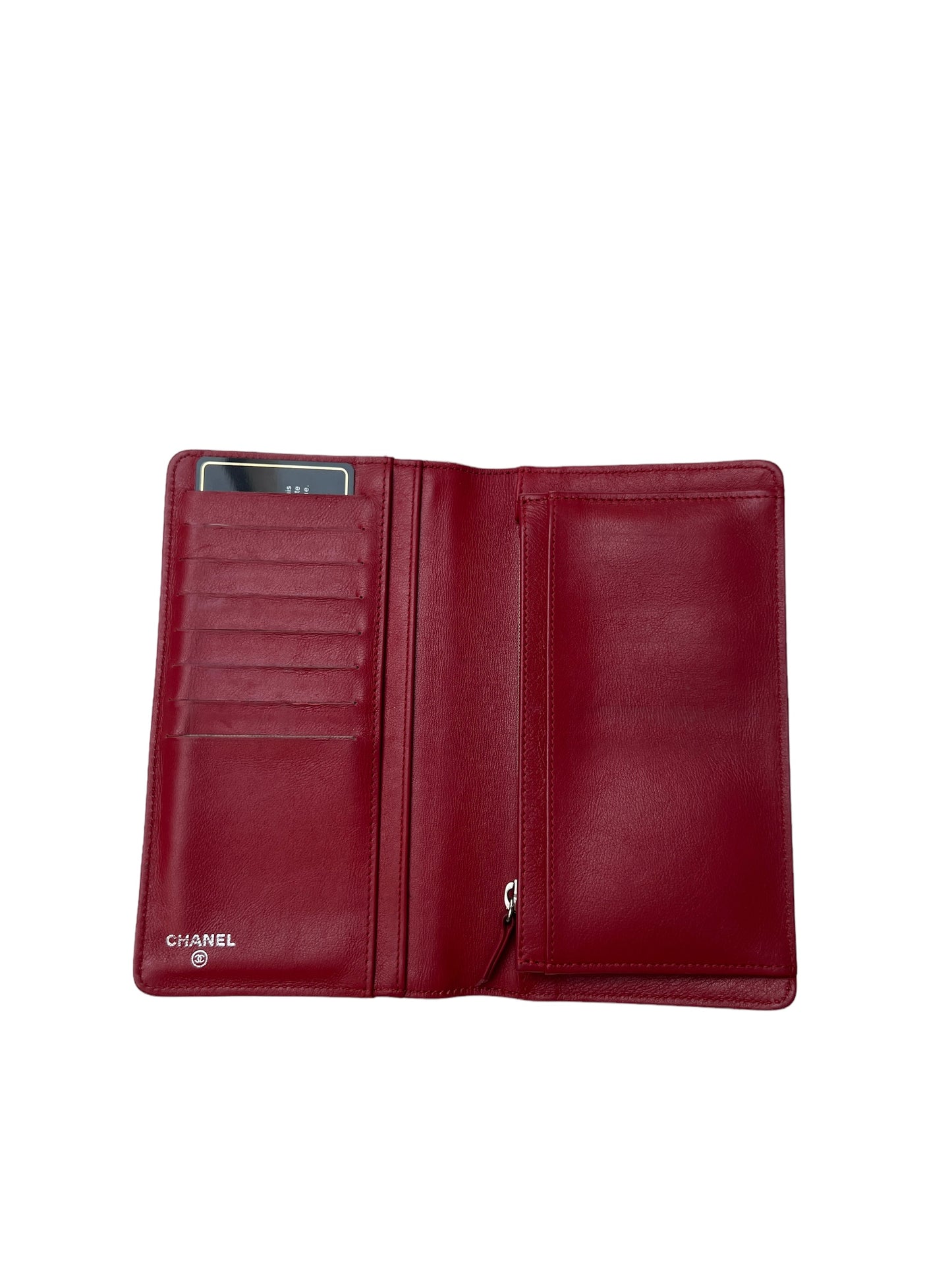 Red Leather Wallet