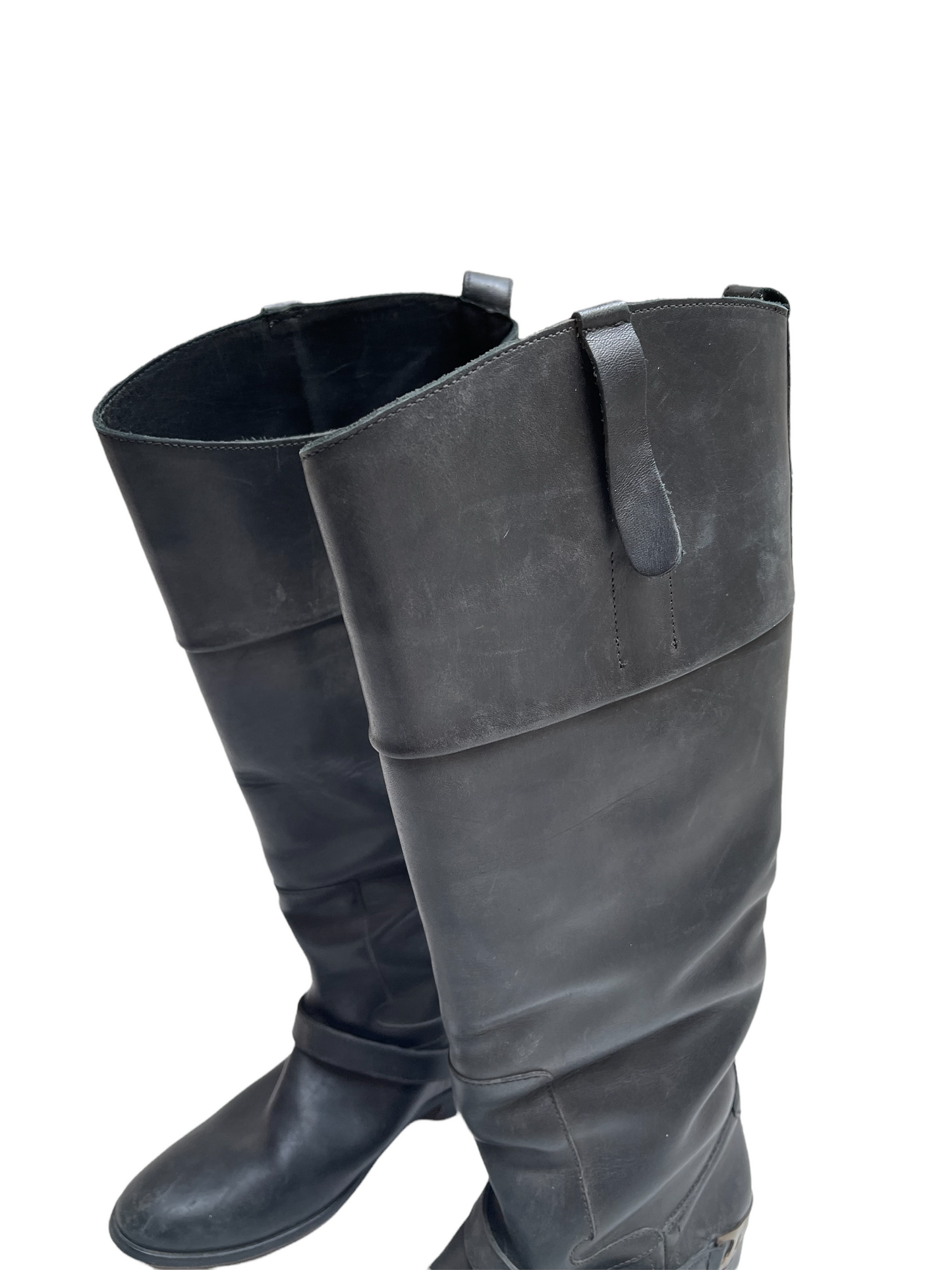 Black Leather Boor - 7