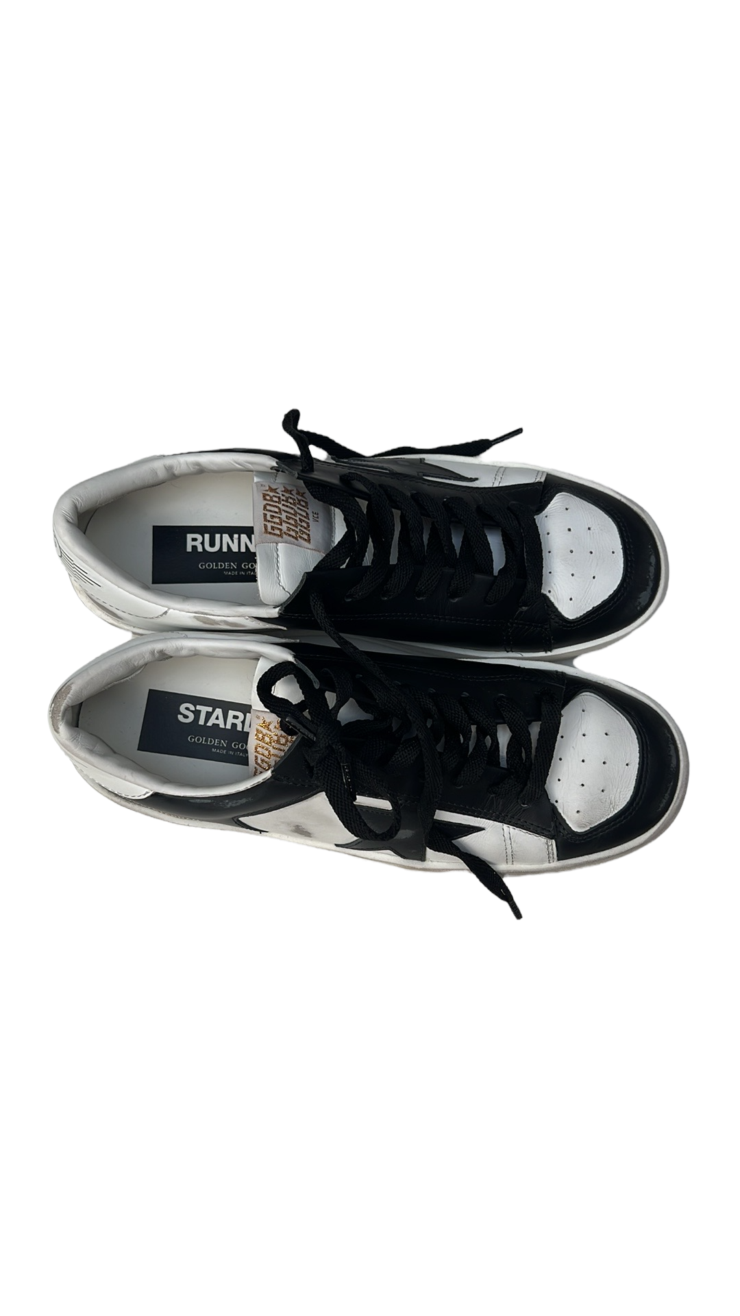 Stardan Black and White Sneakers - 8