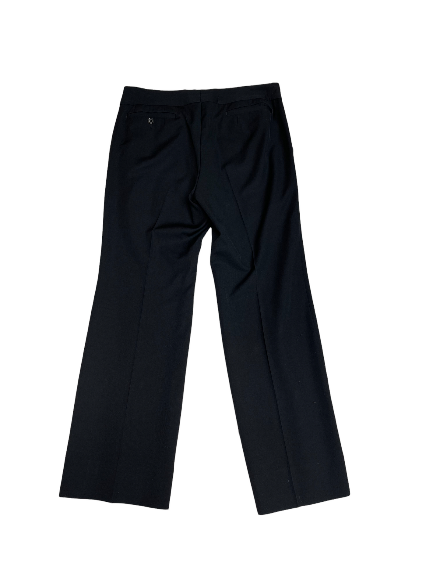 Black wool pants - M