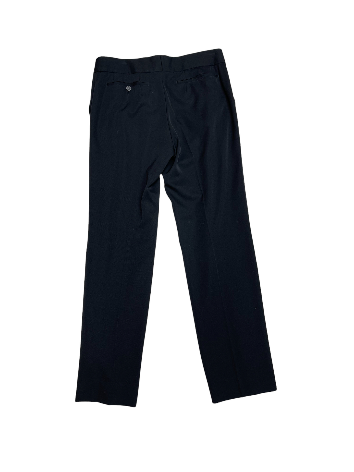 Black Wool Pants - M