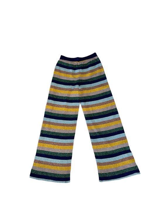 Striped Wide Leg Pants - S