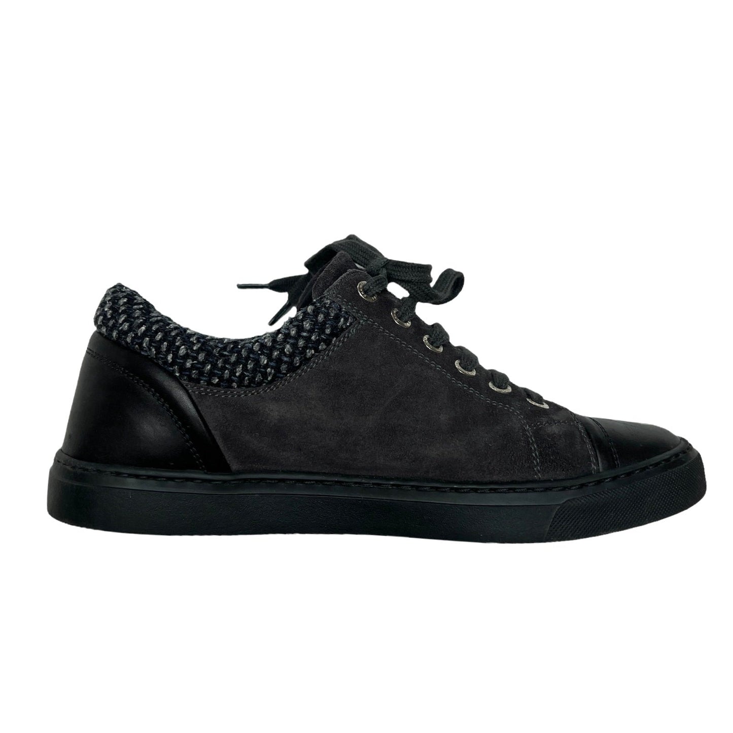 Black Suede Sneakers - 7