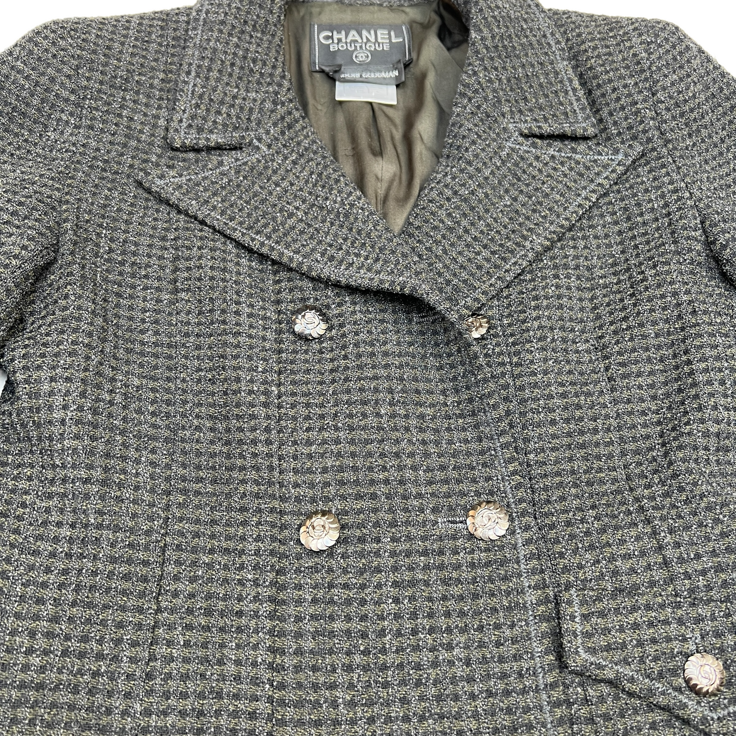 Vintage Grey Blazer - S