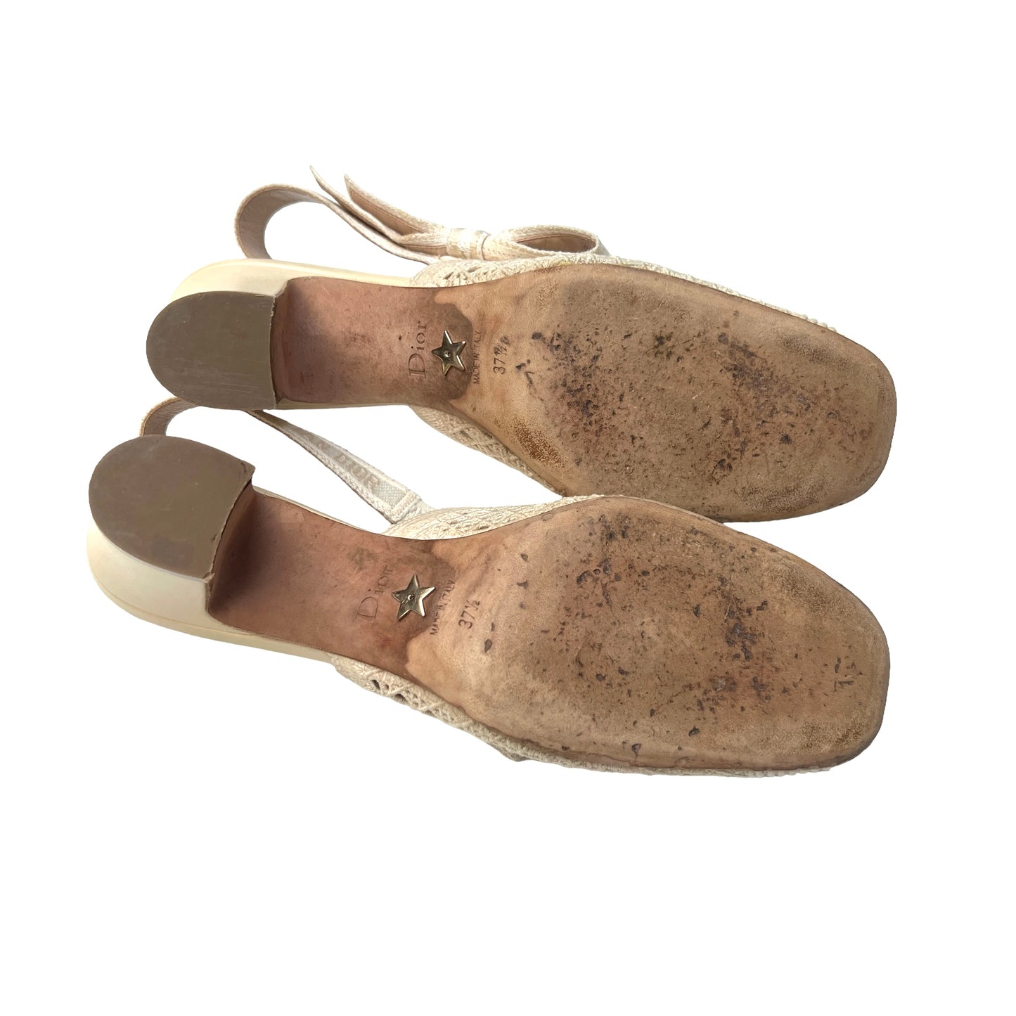 Beige J'adior Slingback Pump - 7.5