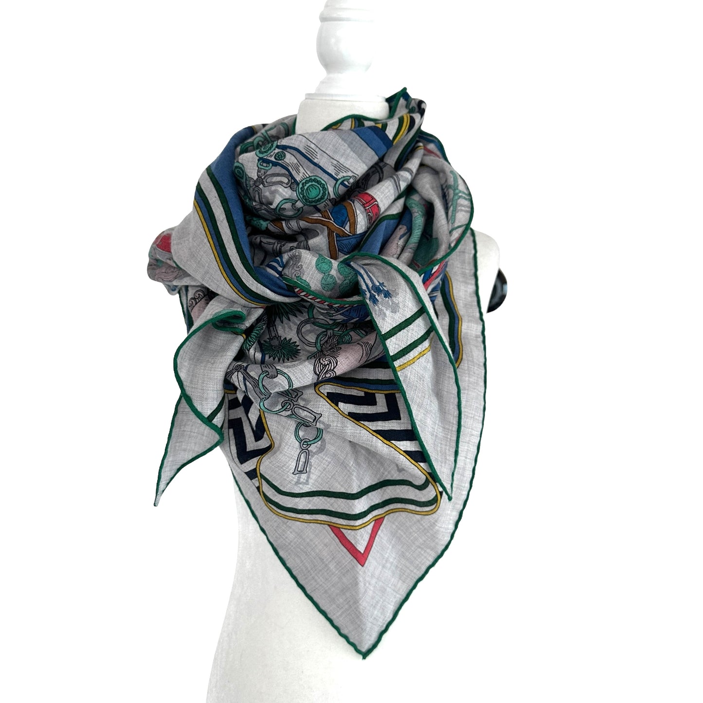 Cashmere & Silk Triangle Scarf