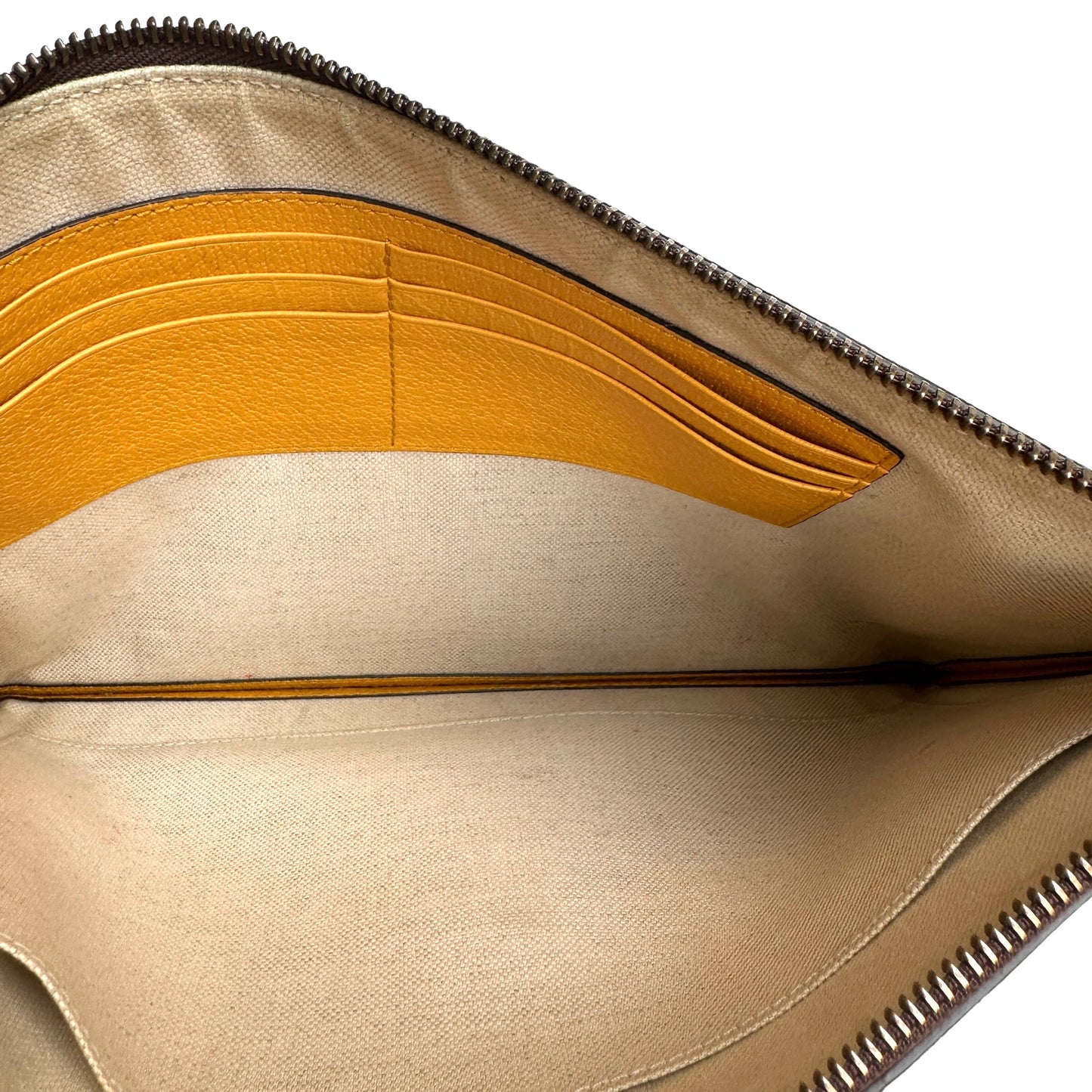 Tiger Monogram Clutch